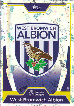 Club Badge West Bromwich Albion 2017/18 Topps Match Attax #325